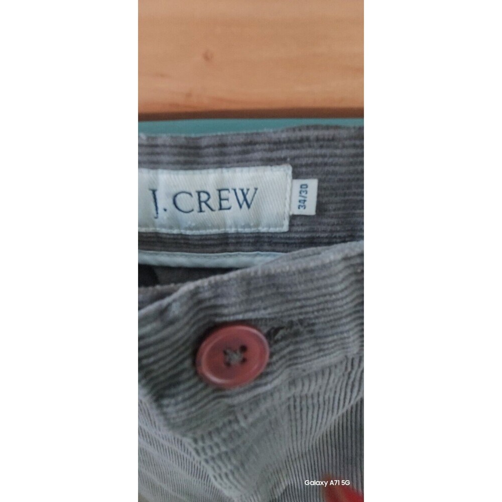! J.Crew  corduroy pant Brown Size 34/30 - Picture 5 of 8